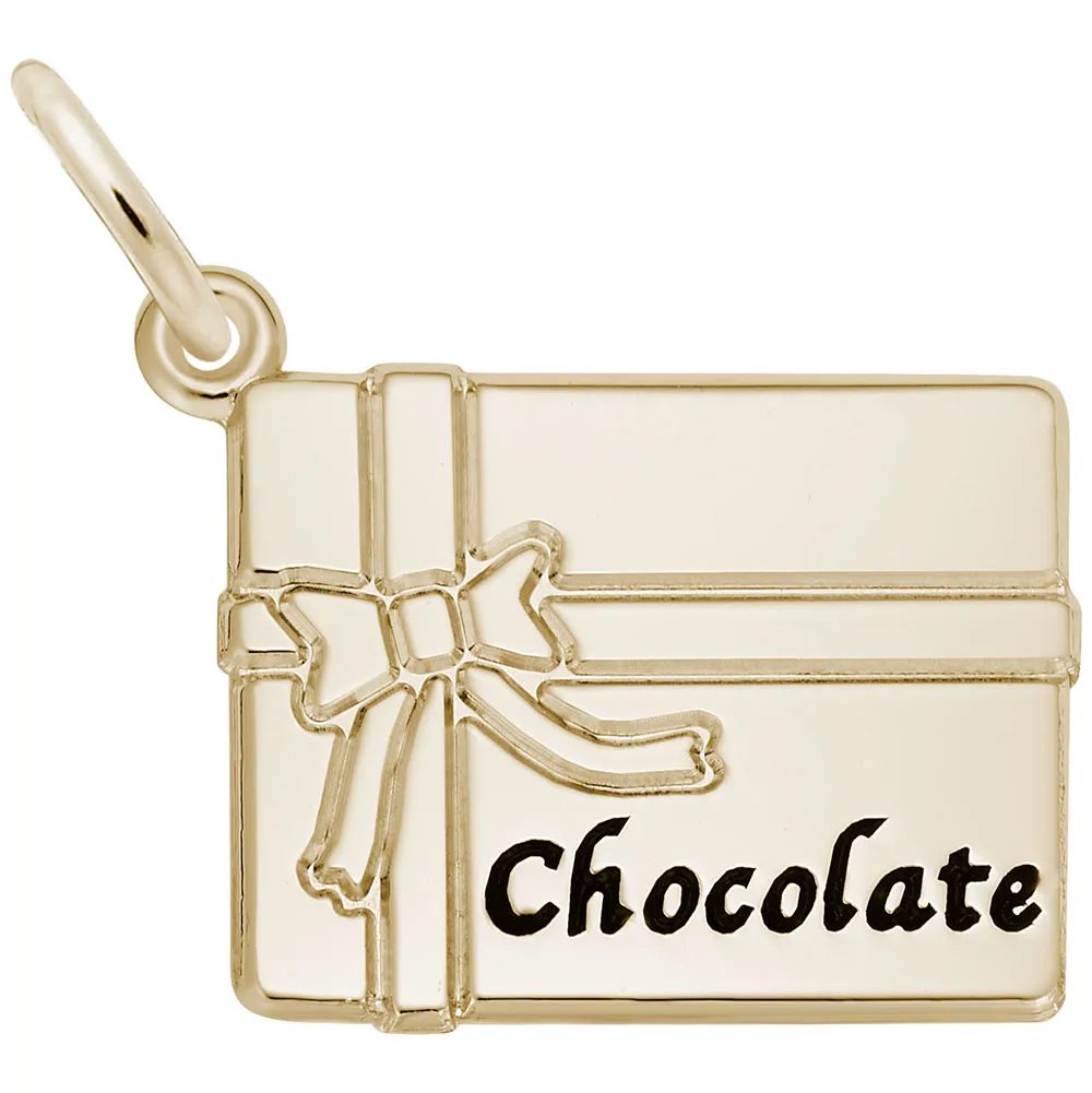 Valentines Day Charm - Choose from Silver or Gold-Plate
